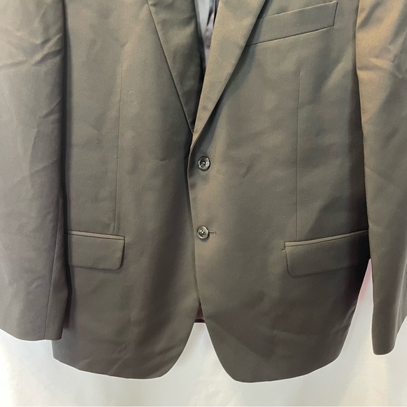 Jos. A. Bank Reserve Reda Italian 100% Wool Super 110’s Black Blazer Size 44S - Picture 4 of 16
